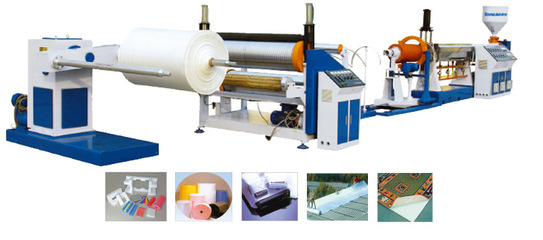 【富士低價供應(yīng)120型珍珠棉發(fā)泡布機 外貿(mào)原單設(shè)備ce認(rèn)證】價格,廠家,圖片,泡沫塑料成型機,龍口市富士包裝機械-